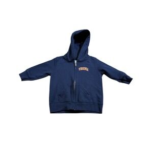 UVA Virginia Cavaliers Kids Hoodie 18M Full Zip Sweatshirt NCAA Football Spirit
